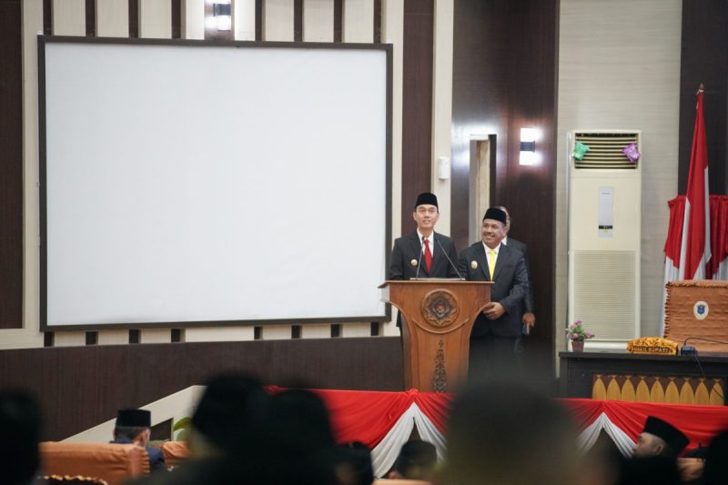 DPRD OKI Gelar Rapat Paripurna Mendengarkan Pidato Bupati OKI 2025-2030